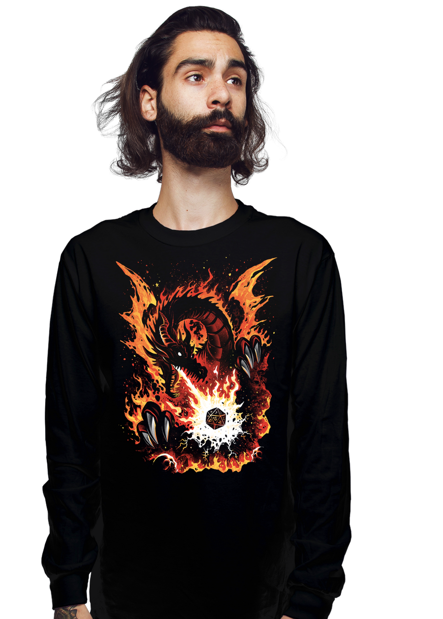 Fiery Red Dragon