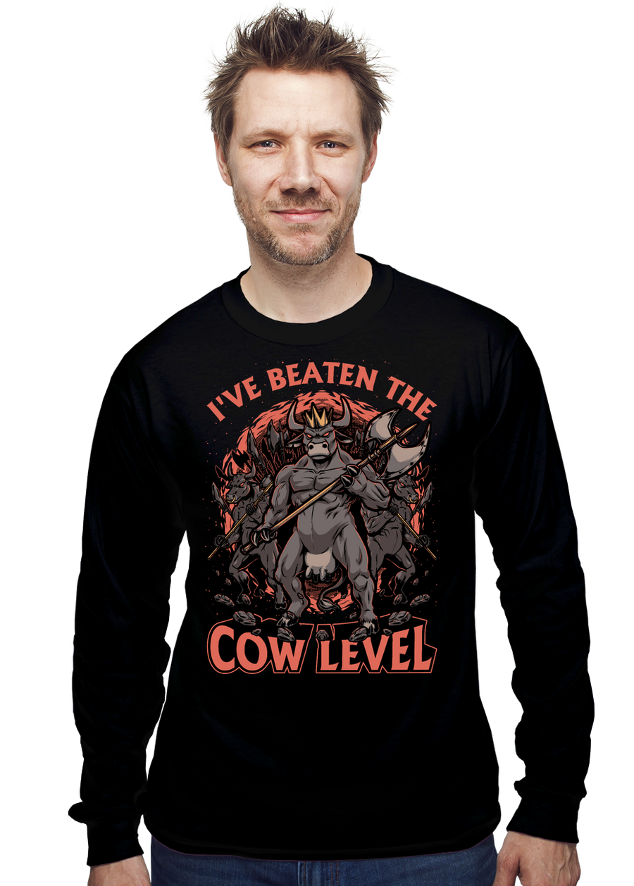 I Beat The Cow Level