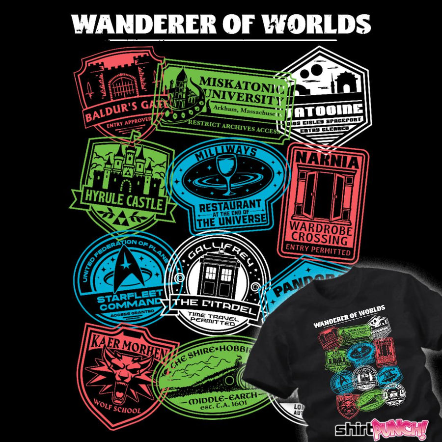 Geek Travel Stamp