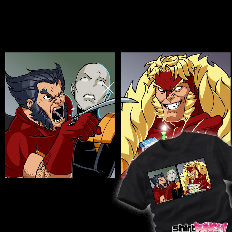 Wolverine Yelling At Sabertooth