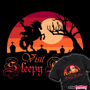 Visit Sleepy Hollow - Nerdy T-Shirt by Sachpica | ShirtPunch