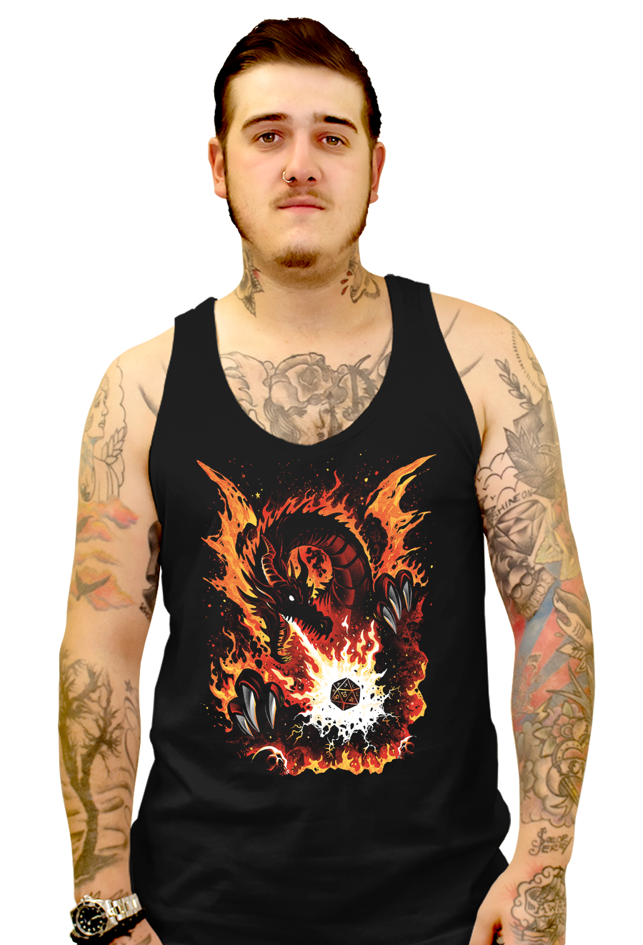 Fiery Red Dragon