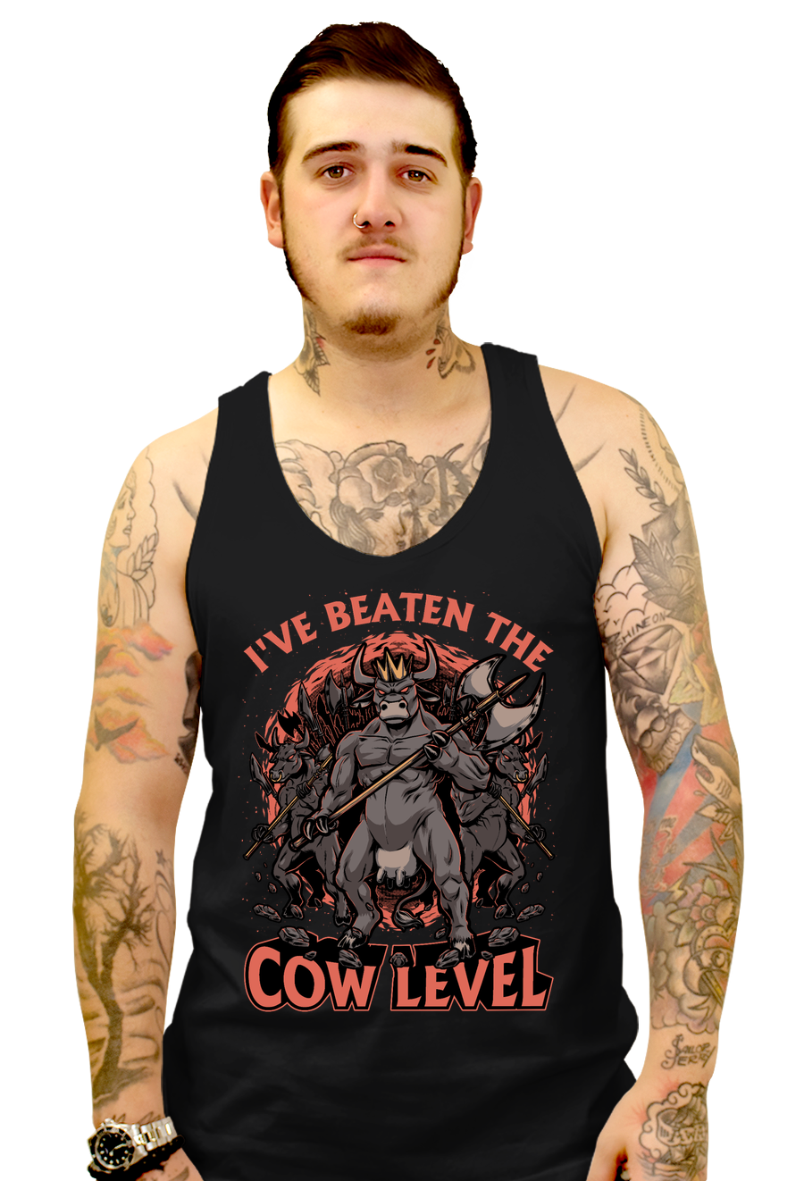 I Beat The Cow Level