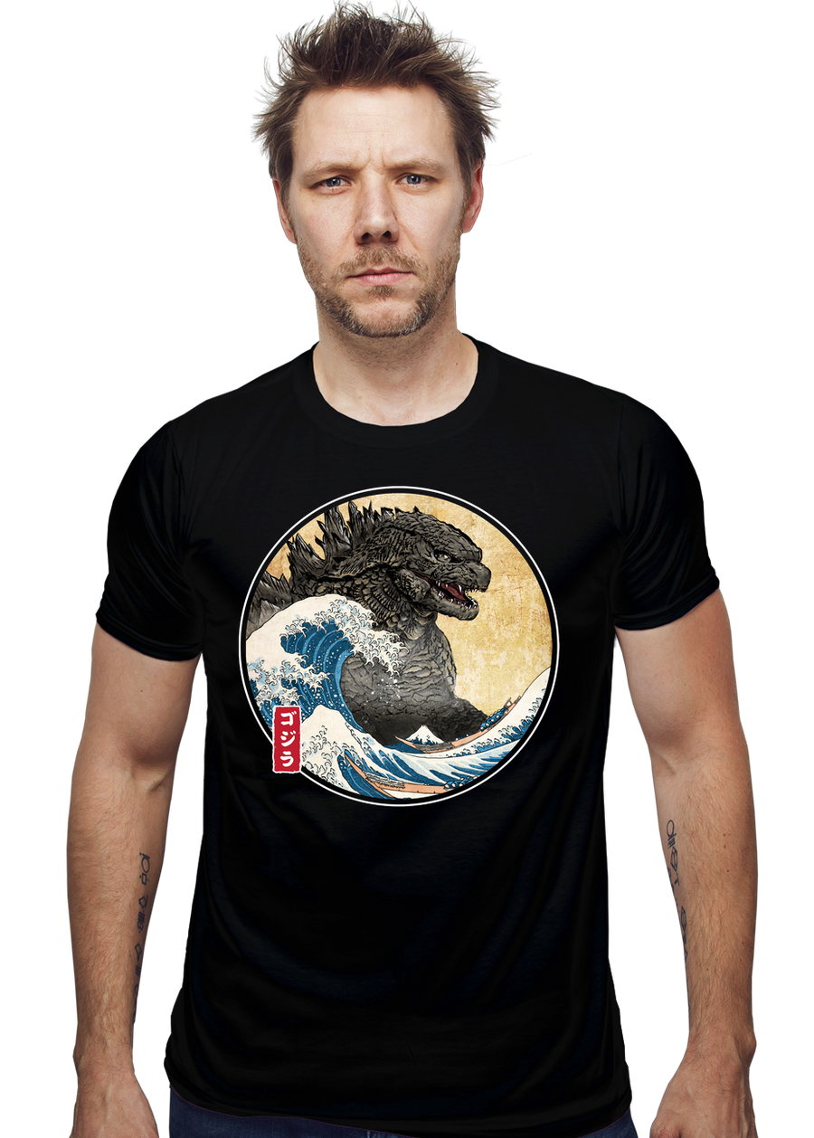 The Great Gojira off Kanagawa