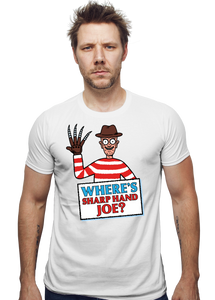 Sharp Hand Joe - Nerdy T-Shirt by mikehandyart | ShirtPunch