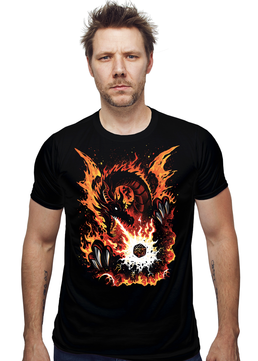 Fiery Red Dragon
