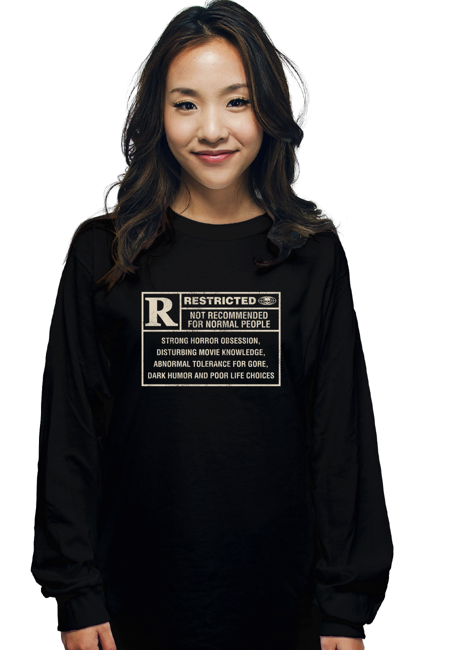 Restricted Horror Label
