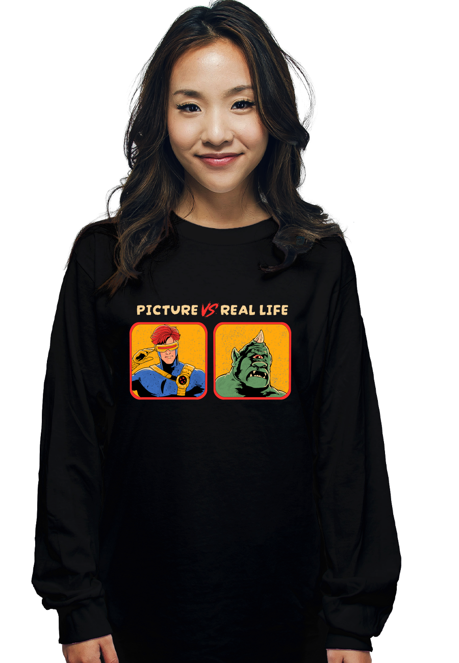 Picture Vs Real Life