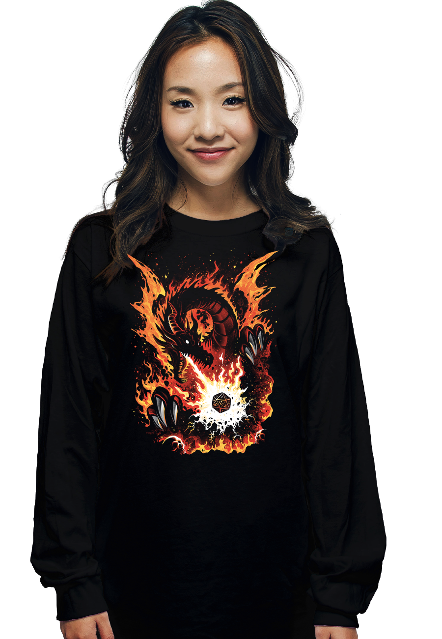 Fiery Red Dragon