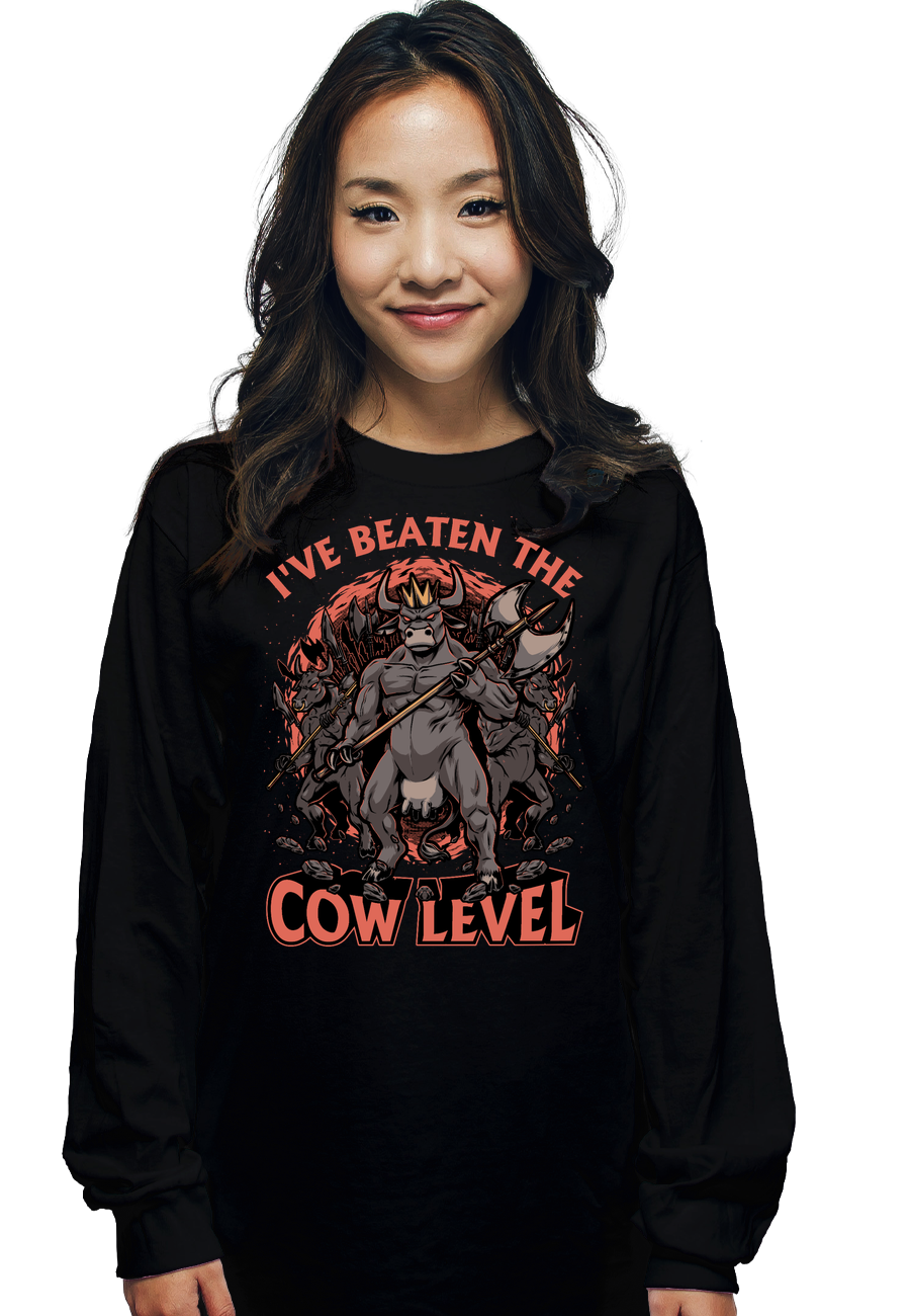 I Beat The Cow Level