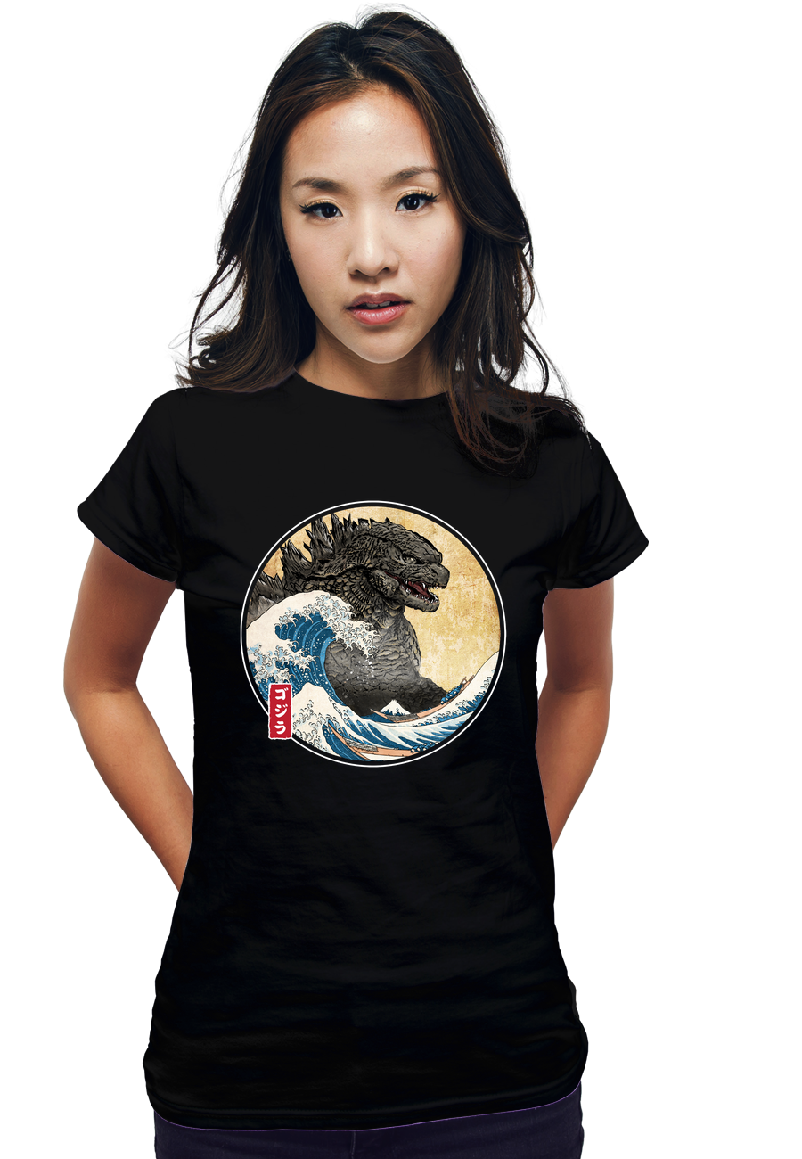 The Great Gojira off Kanagawa