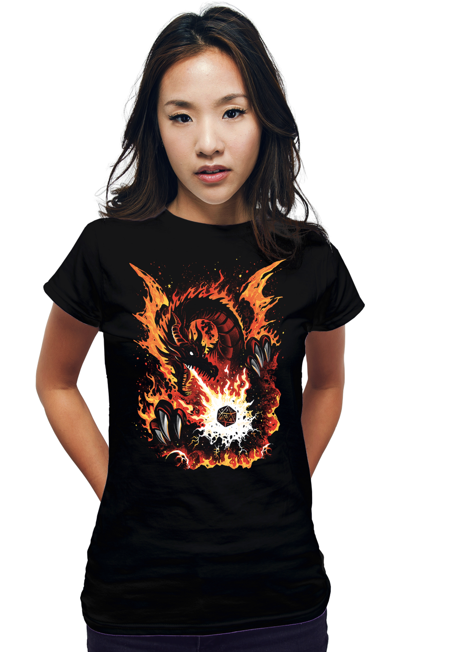 Fiery Red Dragon