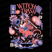 Load image into Gallery viewer, Daily_Deal_Shirts Magnets / 3&quot;x3&quot; / Black Witch Trash
