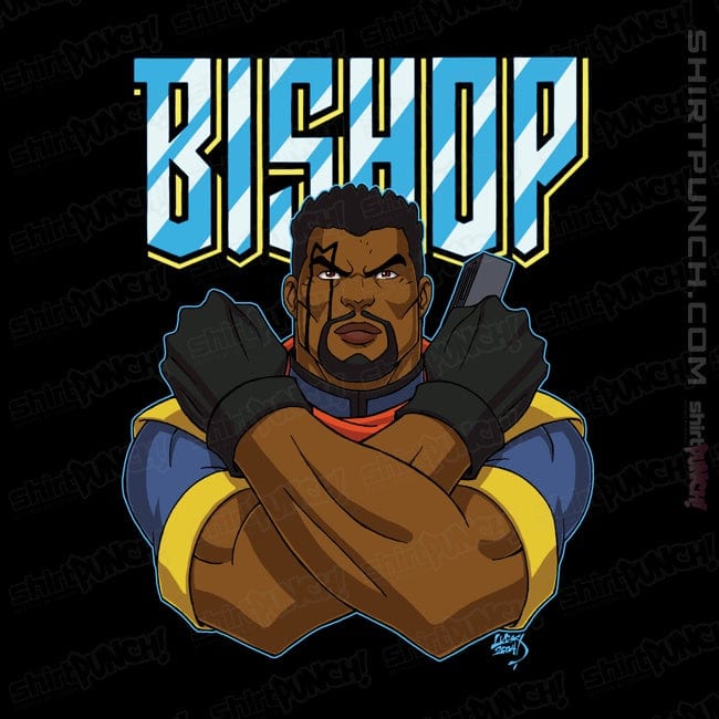 Daily_Deal_Shirts Magnets / 3"x3" / Black Bishop 97