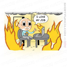 Load image into Gallery viewer, Secret_Shirts Magnets / 3&quot;x3&quot; / White I Love My Job
