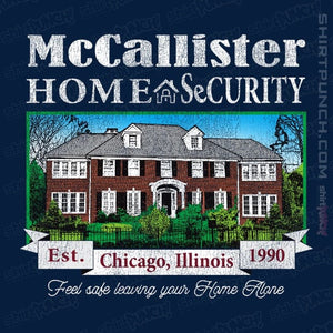 Secret_Shirts Magnets / 3"x3" / Navy McCallister Home Security