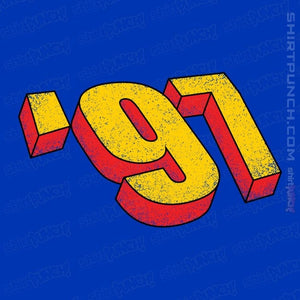 Daily_Deal_Shirts Magnets / 3"x3" / Royal Blue '97