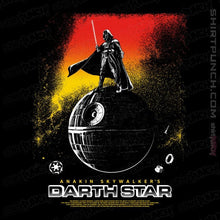 Load image into Gallery viewer, Secret_Shirts Magnets / 3&quot;x3&quot; / Black Darth Star.
