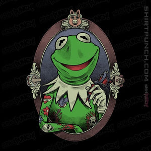 Daily_Deal_Shirts Magnets / 3"x3" / Black Muppet Ink