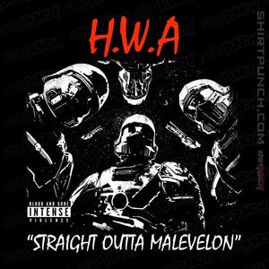 Daily_Deal_Shirts Magnets / 3"x3" / Black HWA - Straight Outta Malevelon
