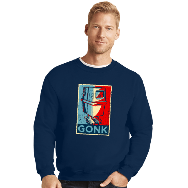 Secret_Shirts Crewneck Sweater, Unisex / Small / Navy GONK