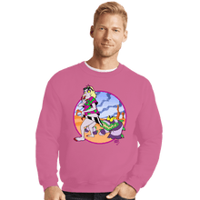 Load image into Gallery viewer, Daily_Deal_Shirts Crewneck Sweater, Unisex / Small / Azalea Beetletone
