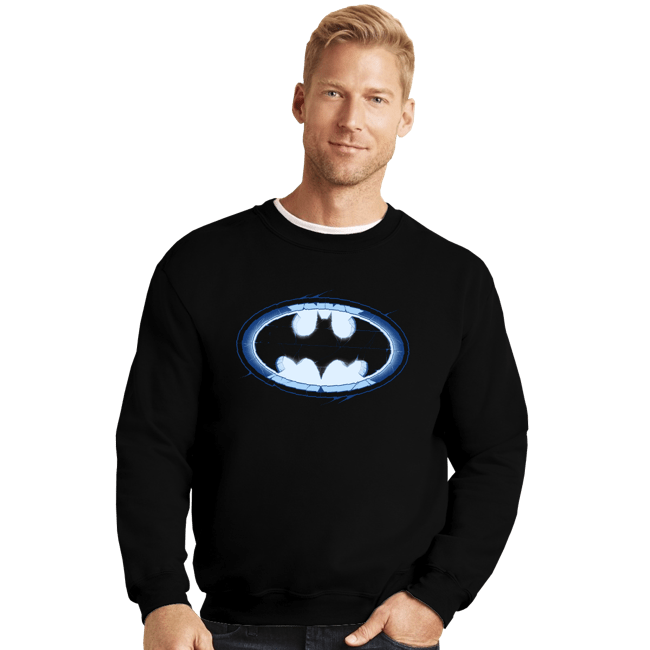 Daily_Deal_Shirts Crewneck Sweater, Unisex / Small / Black Nocturne Call
