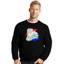 Load image into Gallery viewer, Daily_Deal_Shirts Crewneck Sweater, Unisex / Small / Black Vivid Velocity
