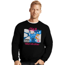 Load image into Gallery viewer, Secret_Shirts Crewneck Sweater, Unisex / Small / Black Cats With Attitude
