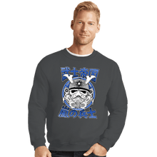 Load image into Gallery viewer, Daily_Deal_Shirts Crewneck Sweater, Unisex / Small / Charcoal Storm Samurai.
