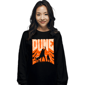 Daily_Deal_Shirts Long Sleeve Shirts, Unisex / Small / Black Dune Slayer