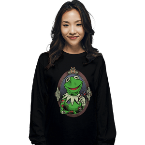 Daily_Deal_Shirts Long Sleeve Shirts, Unisex / Small / Black Muppet Ink