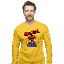 Load image into Gallery viewer, Daily_Deal_Shirts Long Sleeve Shirts, Unisex / Small / Gold Mr. E.T.
