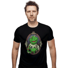 Load image into Gallery viewer, Daily_Deal_Shirts Fitted Shirts, Mens / Small / Black Muppet Ink
