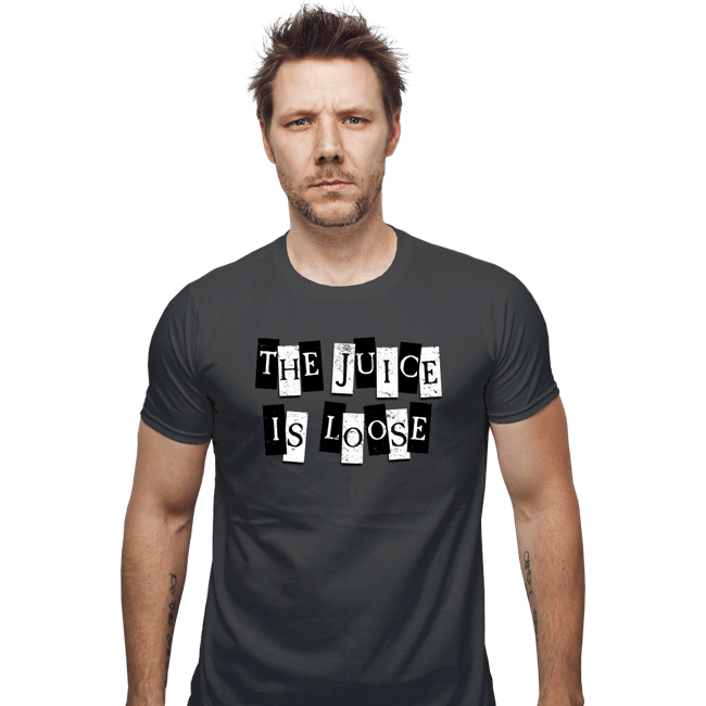 Daily_Deal_Shirts Fitted Shirts, Mens / Small / Charcoal The Juice Is Loose