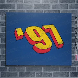 Daily_Deal_Shirts Posters / 4"x6" / Royal Blue '97