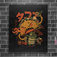 Load image into Gallery viewer, Daily_Deal_Shirts Posters / 4&quot;x6&quot; / Black Spicy Taco Attack
