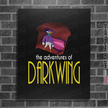 Load image into Gallery viewer, Secret_Shirts Posters / 4&quot;x6&quot; / Black Darkwing Animated Series
