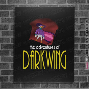 Secret_Shirts Posters / 4"x6" / Black Darkwing Animated Series