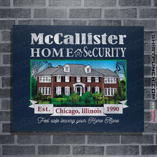 Load image into Gallery viewer, Secret_Shirts Posters / 4&quot;x6&quot; / Navy McCallister Home Security
