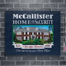 Load image into Gallery viewer, Secret_Shirts Posters / 4&quot;x6&quot; / Navy McCallister Home Security
