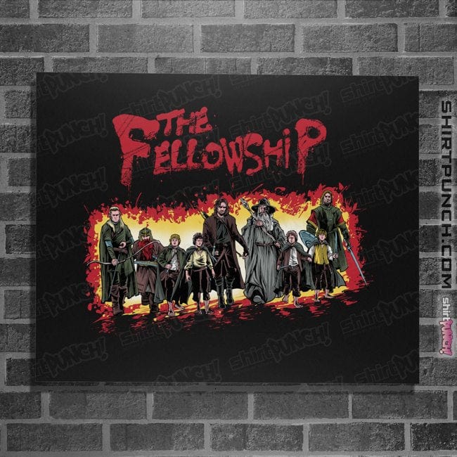 Secret_Shirts Posters / 4"x6" / Black The Fellowship