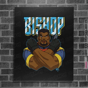 Daily_Deal_Shirts Posters / 4"x6" / Black Bishop 97