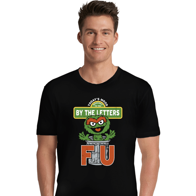 Daily_Deal_Shirts Premium Shirts, Unisex / Small / Black Grouchy Letters