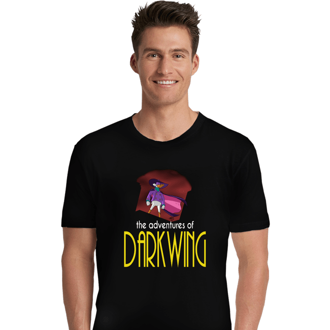 Secret_Shirts Premium Shirts, Unisex / Small / Black Darkwing Animated Series