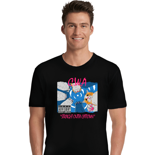 Secret_Shirts Premium Shirts, Unisex / Small / Black Cats With Attitude