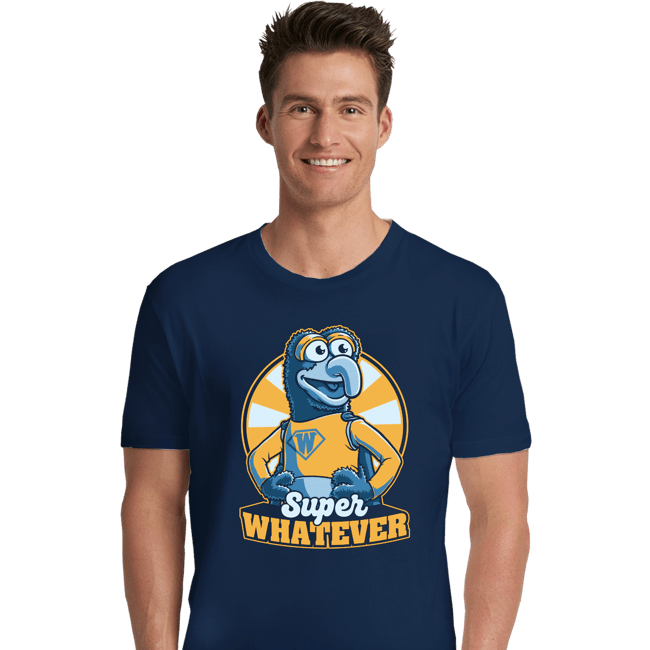 Daily_Deal_Shirts Premium Shirts, Unisex / Small / Navy Super Whatever