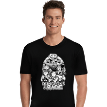 Load image into Gallery viewer, Daily_Deal_Shirts Premium Shirts, Unisex / Small / Black Dungeons &amp; Rage
