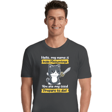 Load image into Gallery viewer, Daily_Deal_Shirts Premium Shirts, Unisex / Small / Charcoal Inigo Meowntoya
