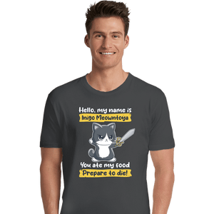 Daily_Deal_Shirts Premium Shirts, Unisex / Small / Charcoal Inigo Meowntoya